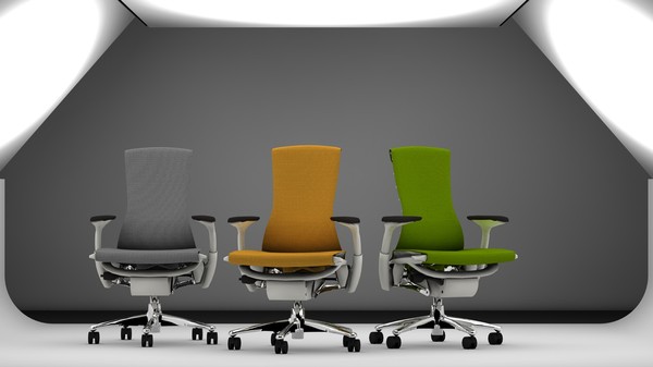 3d herman miller embody office chair model - Herman Miller Embody Chair by mrviz
